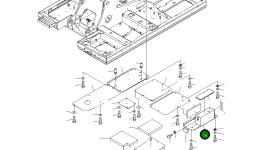 Крышка 20Y-54-71821 Komatsu