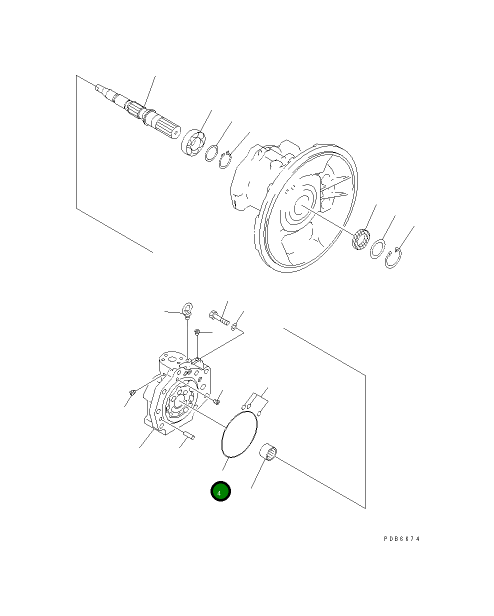 Кольцо уплотнительное (O-Ring) 07000-05155 Komatsu