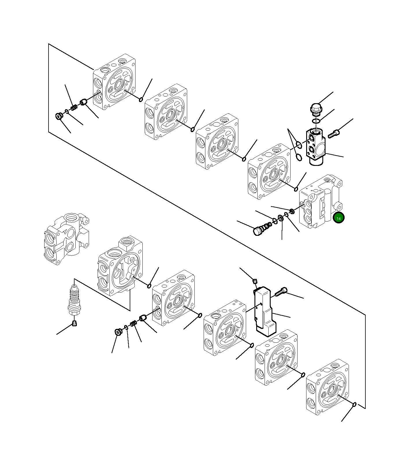 Кольцо уплотнительное (O-Ring) 890001629 Komatsu