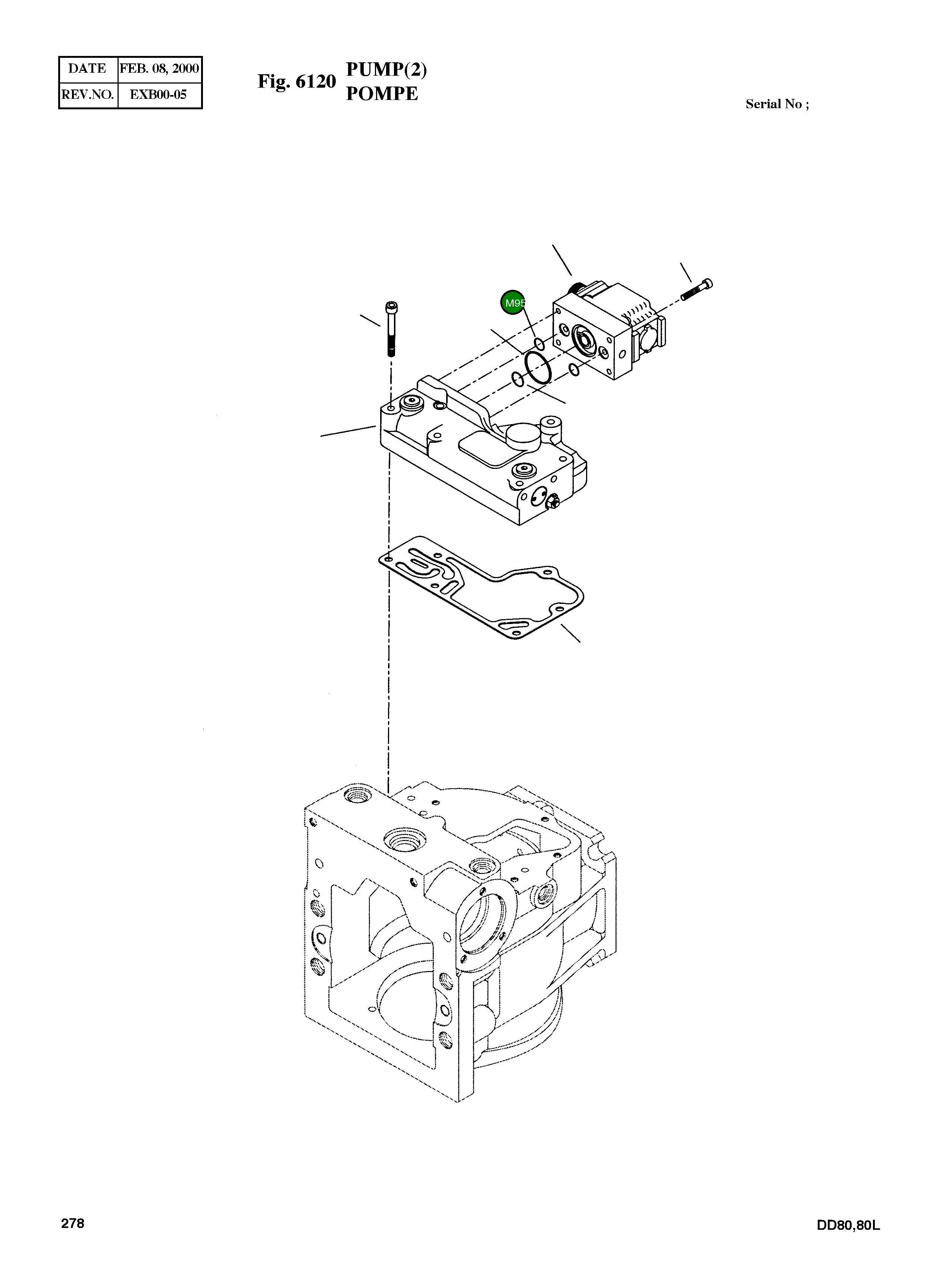 Кольцо уплотнительное (O-Ring) 9004104-0120 Komatsu