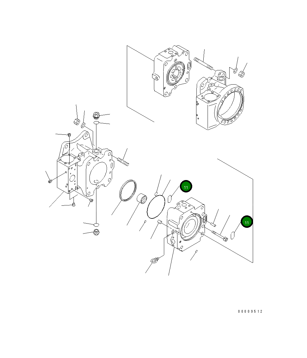 Кольцо уплотнительное (O-Ring) 07000-E3032 Komatsu