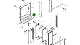 Крышка 207-03-42351 Komatsu