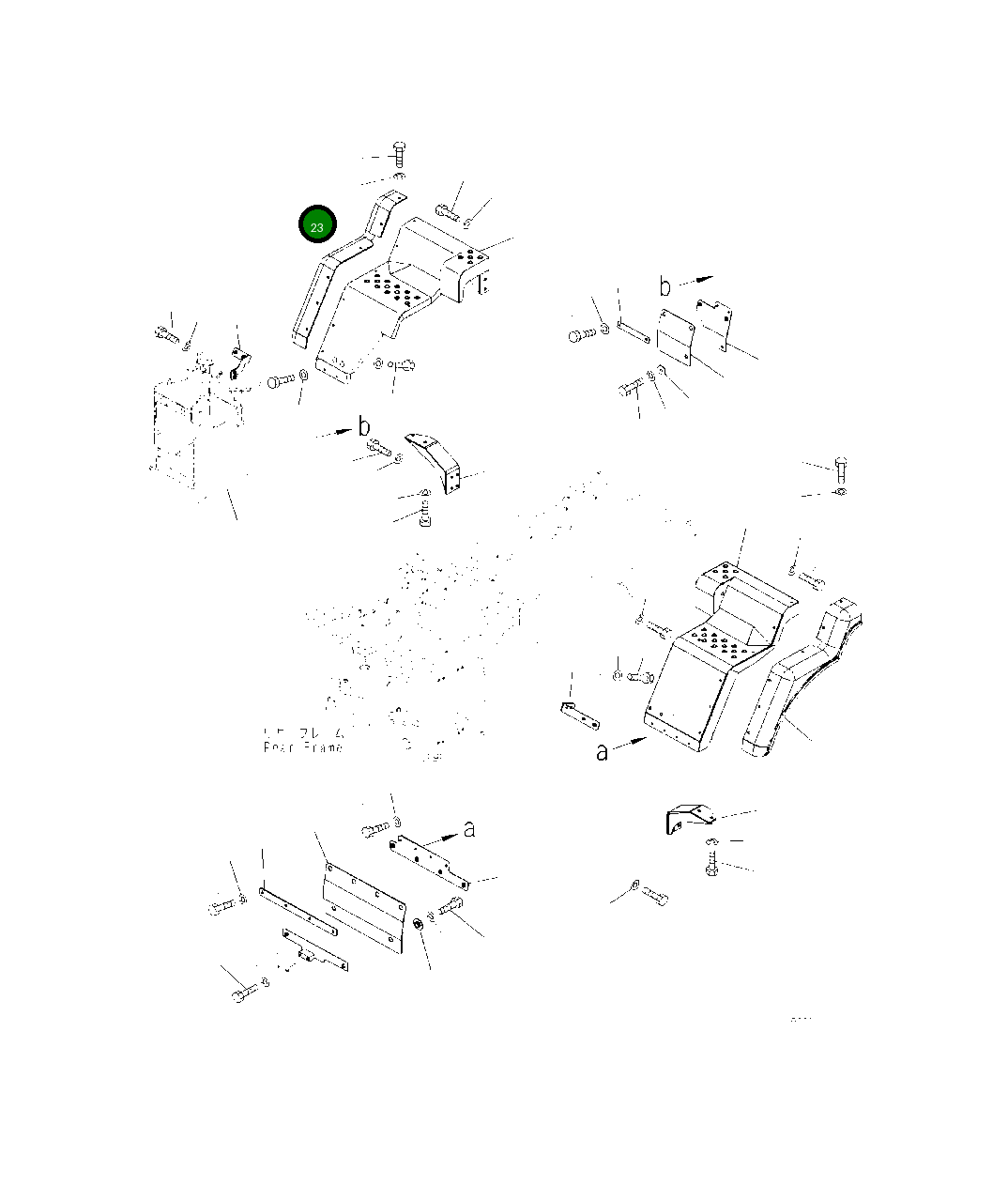 Крышка 418-54-54220 Komatsu