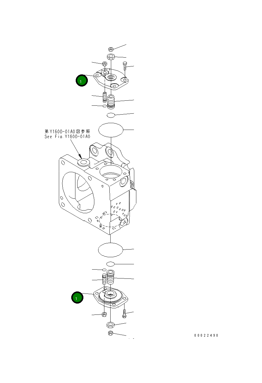 Крышка 720-1L-14131  Komatsu