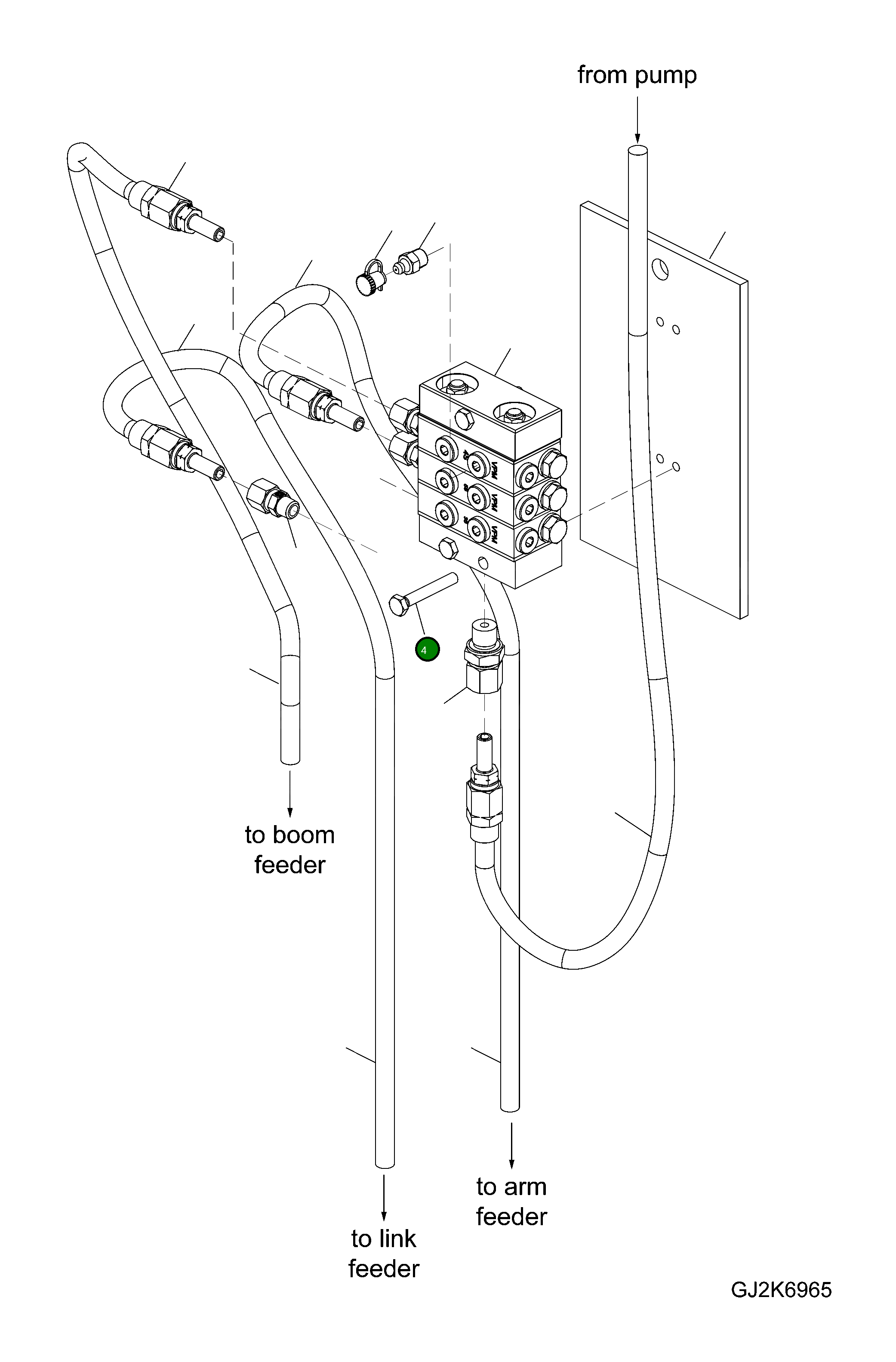 Болт 42W-09-H5140  Komatsu