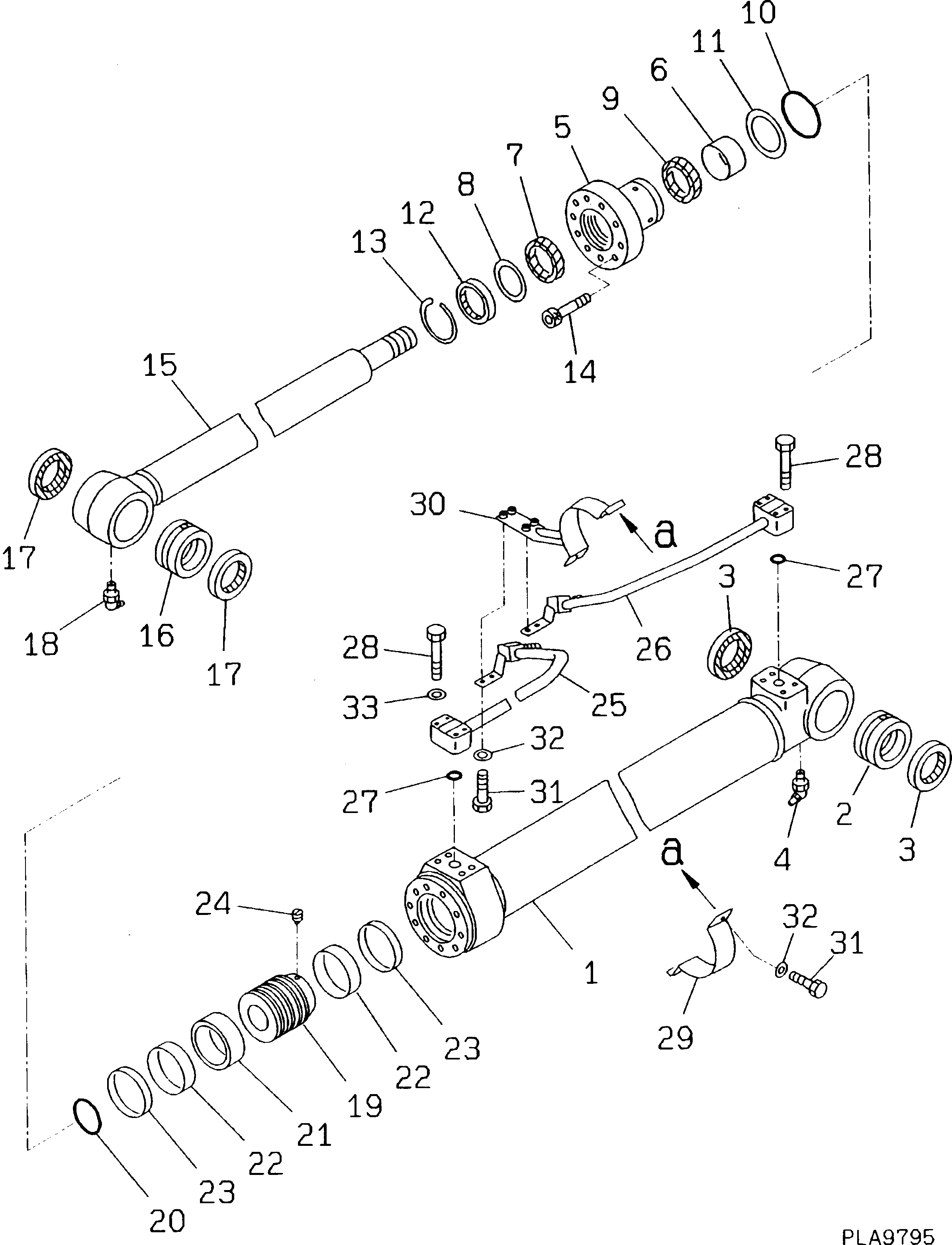 Кольцо уплотнительное (O-Ring) 203-63-K2320  Komatsu