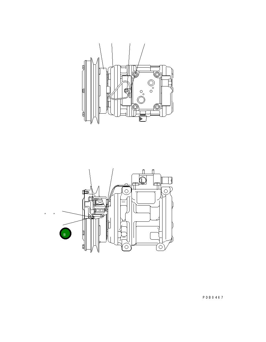 Болт ND949048-0430 Komatsu