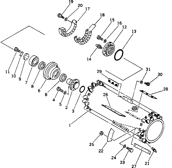 Болт 262-70-56250  Komatsu