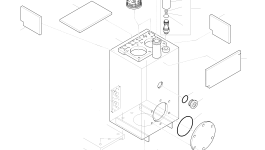 Крышка 421-60-H5190 Komatsu