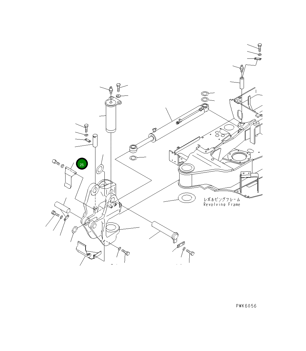 Крышка 20S-62-82240 Komatsu