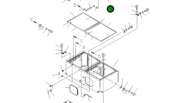 Крышка 21T-53-31211 Komatsu