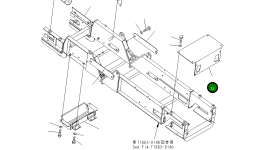 Крышка 8230-75-5390 Komatsu
