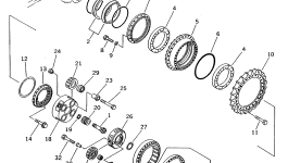 Болт 208-27-52340 Komatsu