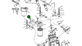 Болт YM264501-00302 Komatsu