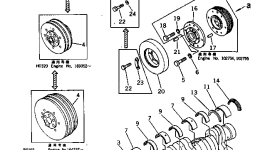 Коленчатый вал 6710-31-1110 Komatsu