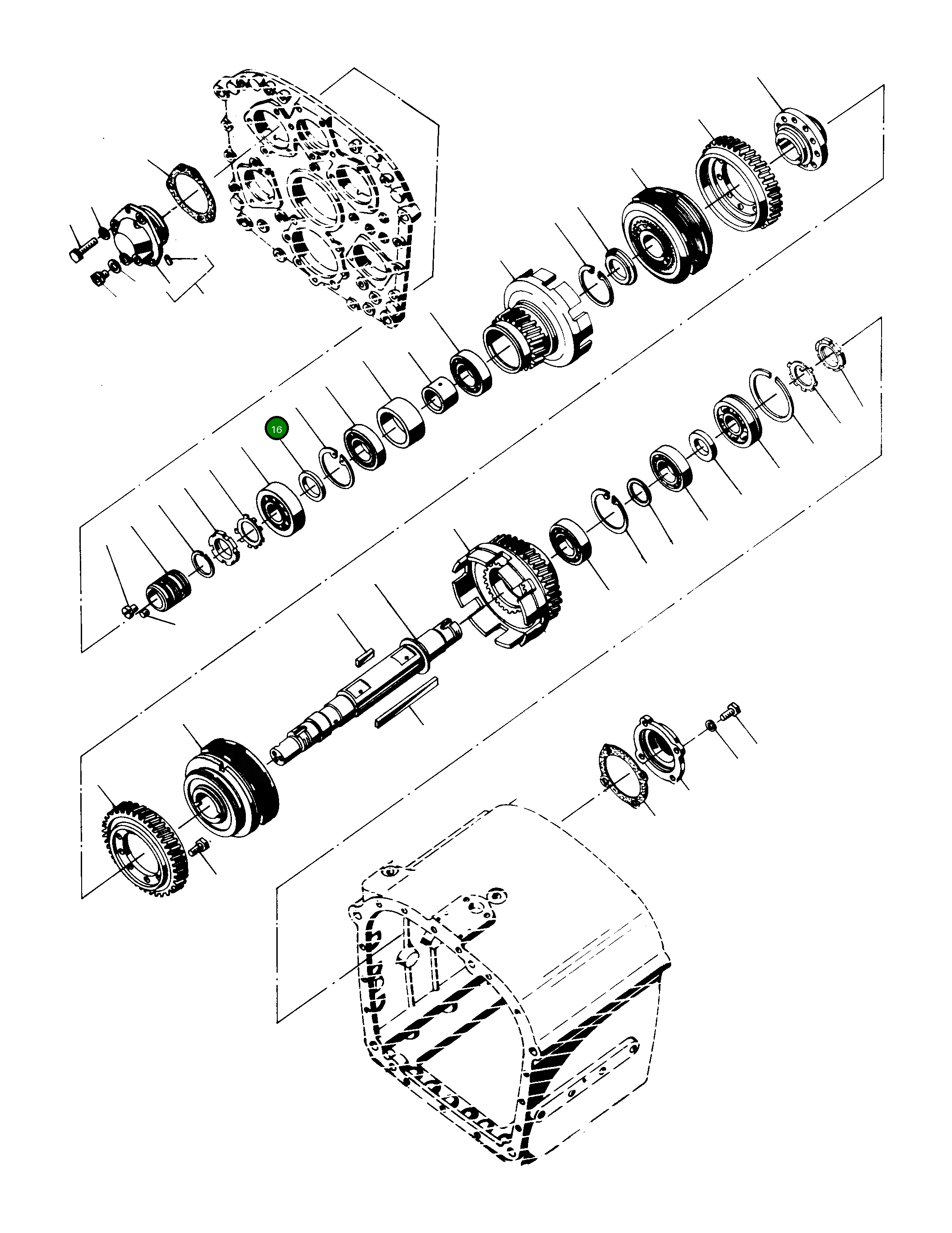 Кольцо 2887002M1 Komatsu