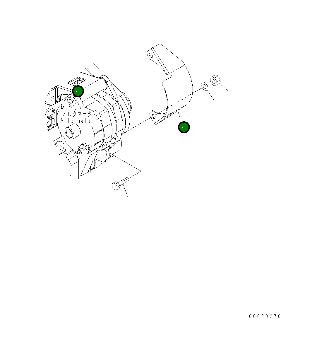 Крышка 423-01-31290 Komatsu