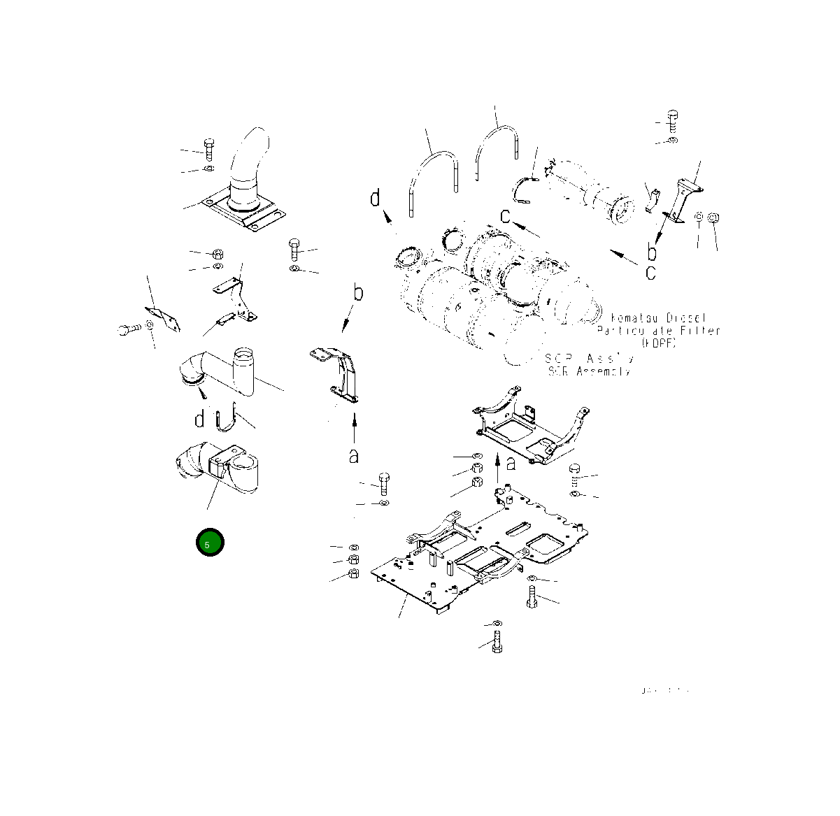 Крышка 419-02-61172 Komatsu