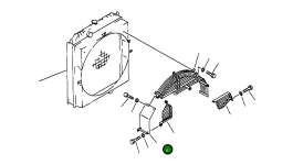 Крышка 208-03-51421 Komatsu