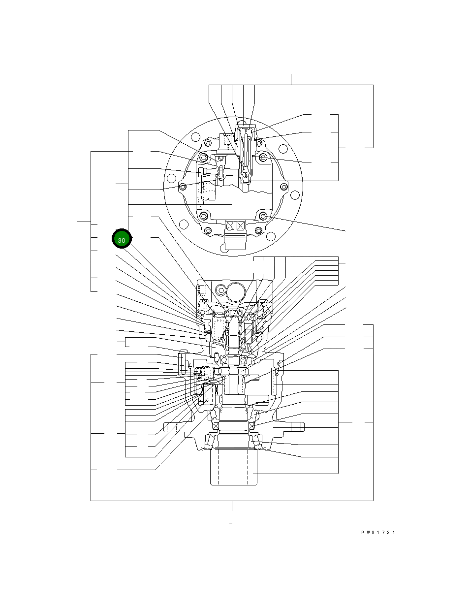 Кольцо уплотнительное (O-Ring) YM24325-001200 Komatsu