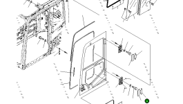 Крышка 2A5-53-11851  Komatsu