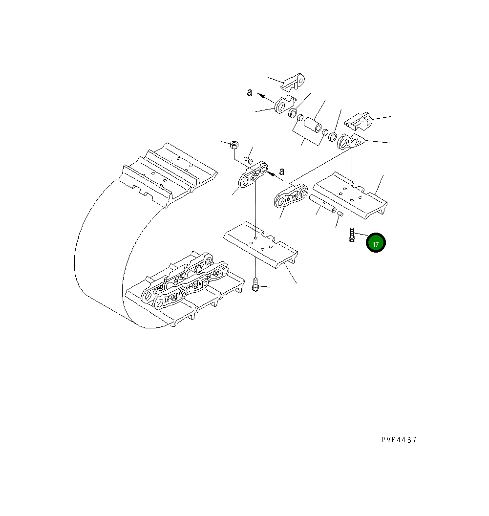 Болт 112-32-21352 Komatsu