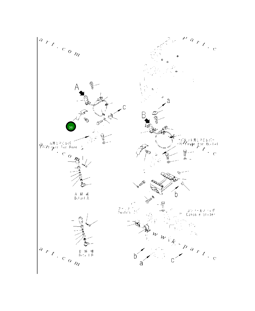 Крышка 423-43-58680 Komatsu