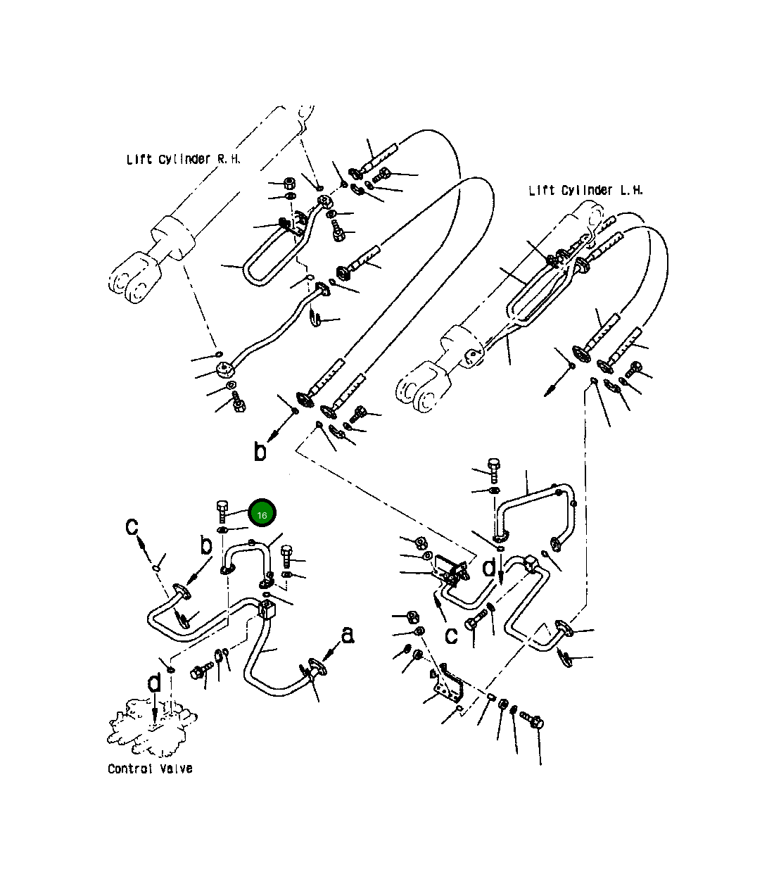 Болт 01040-81035 Komatsu