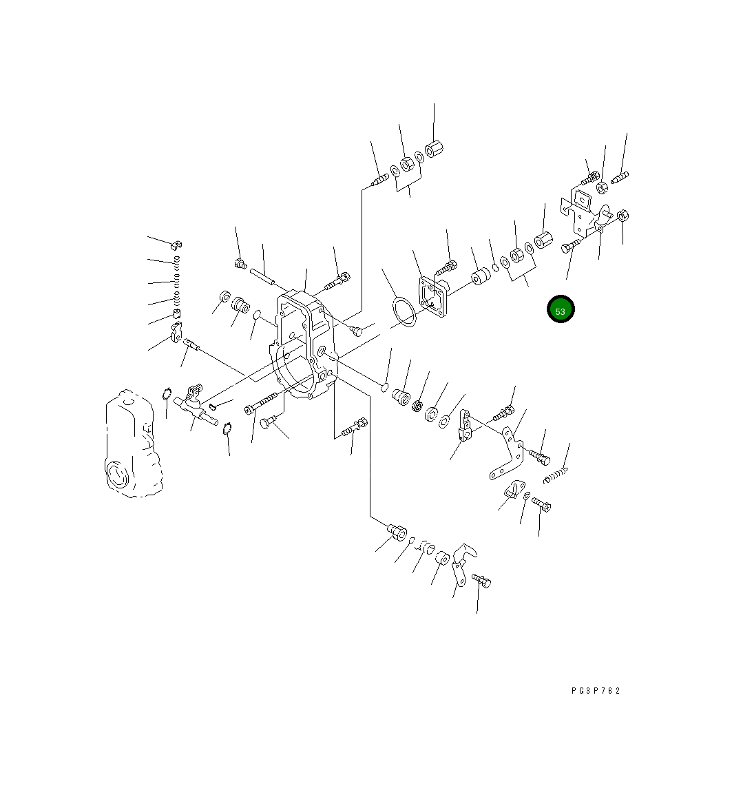 Болт ND949040-3201  Komatsu