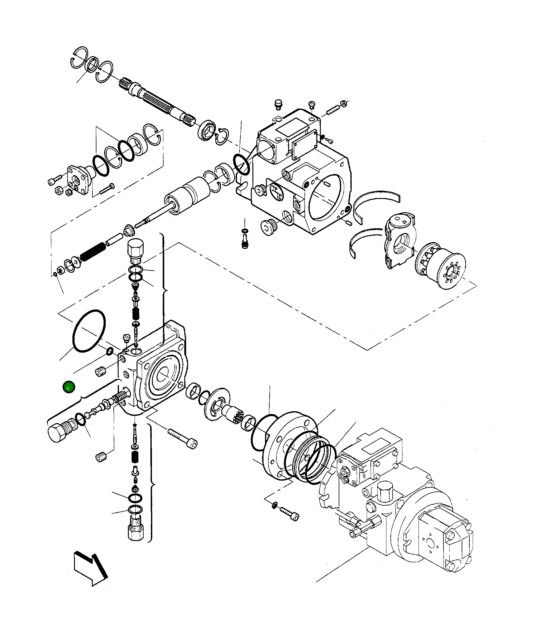 Кольцо уплотнительное (O-Ring) 840225154 Komatsu