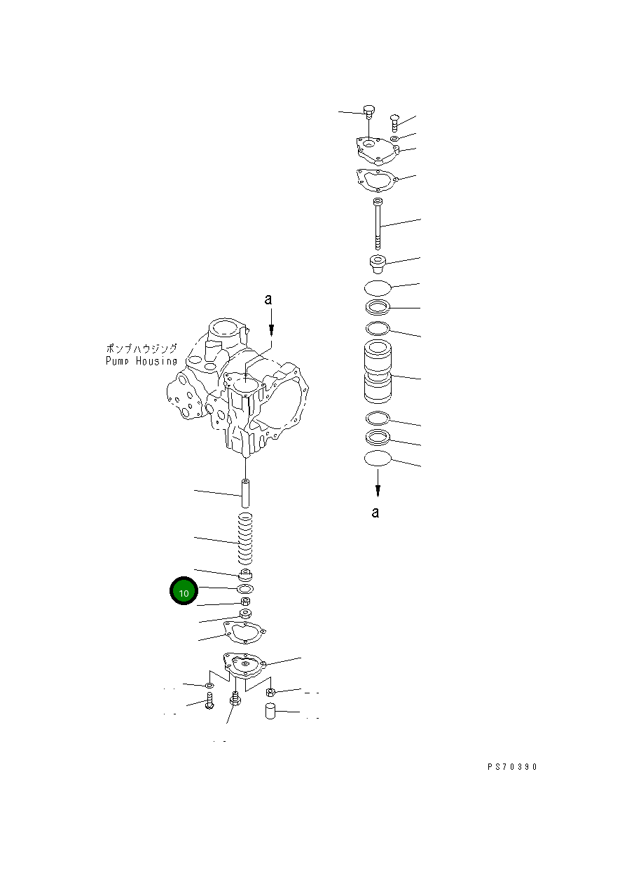 Кольцо 258-81-22350 Komatsu