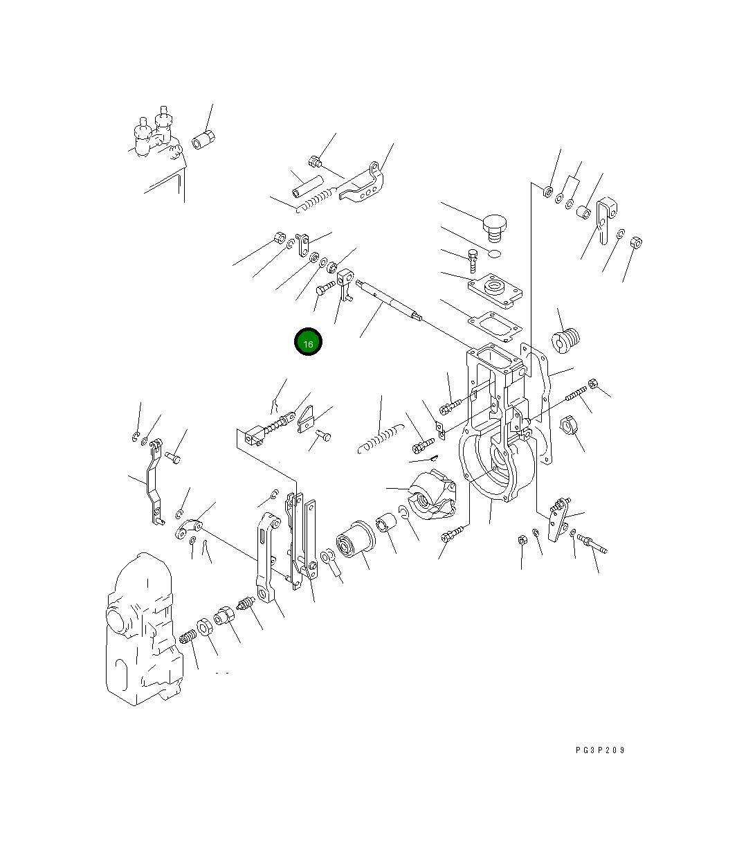 Болт DK155006-0100 Komatsu
