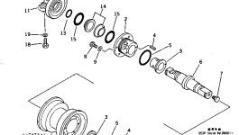 Кольцо 130-09-16740 Komatsu