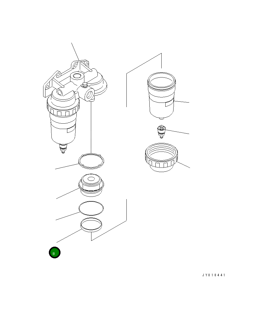 Кольцо 600-311-9390  Komatsu