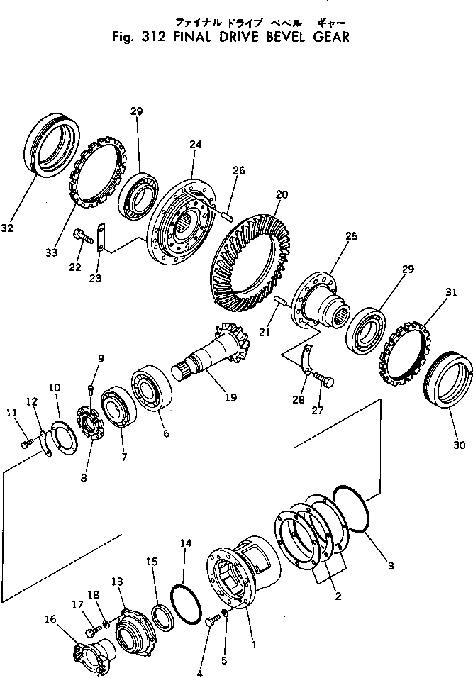 Подшипник 06002-32316 Komatsu
