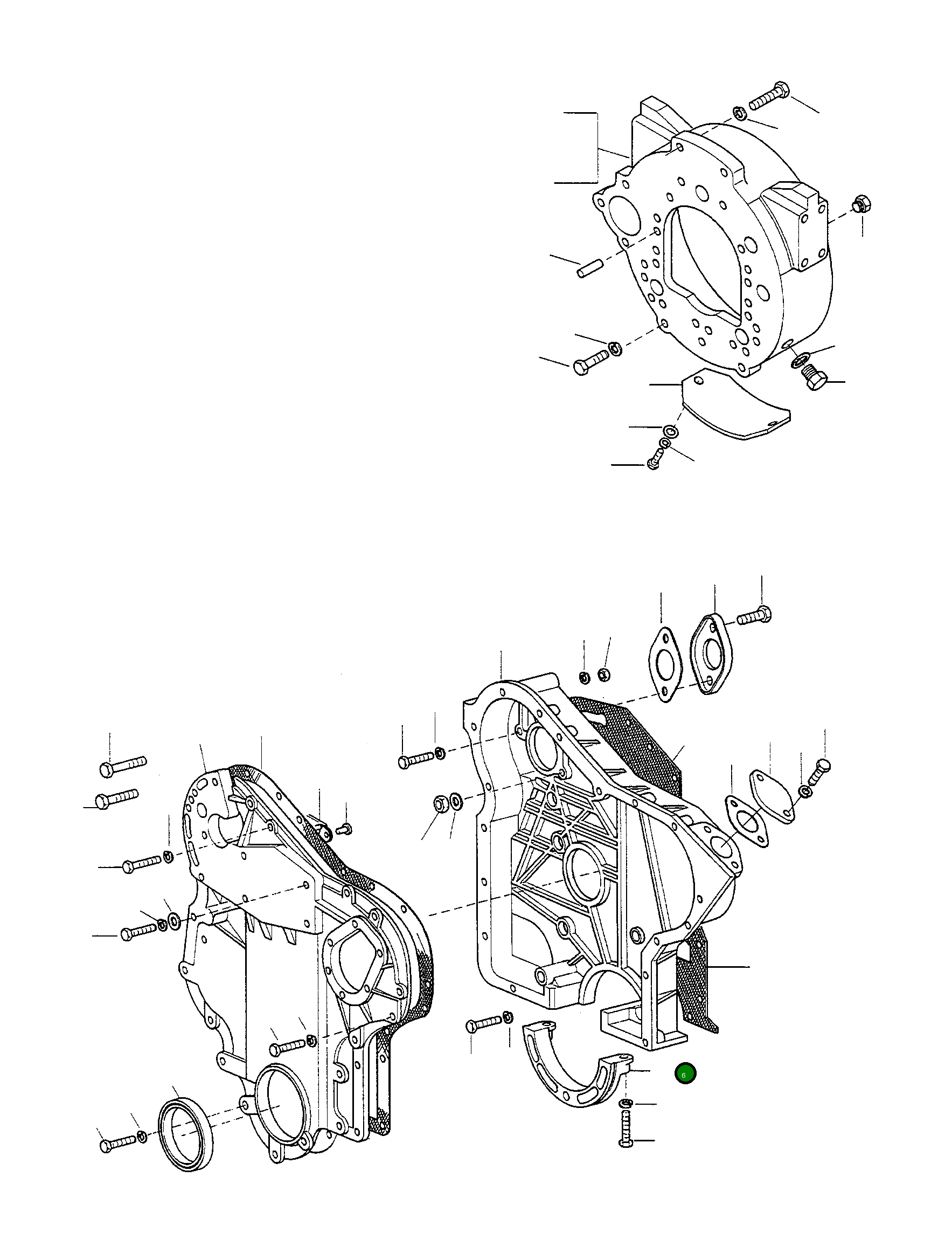 Крышка 4911540M1 Komatsu