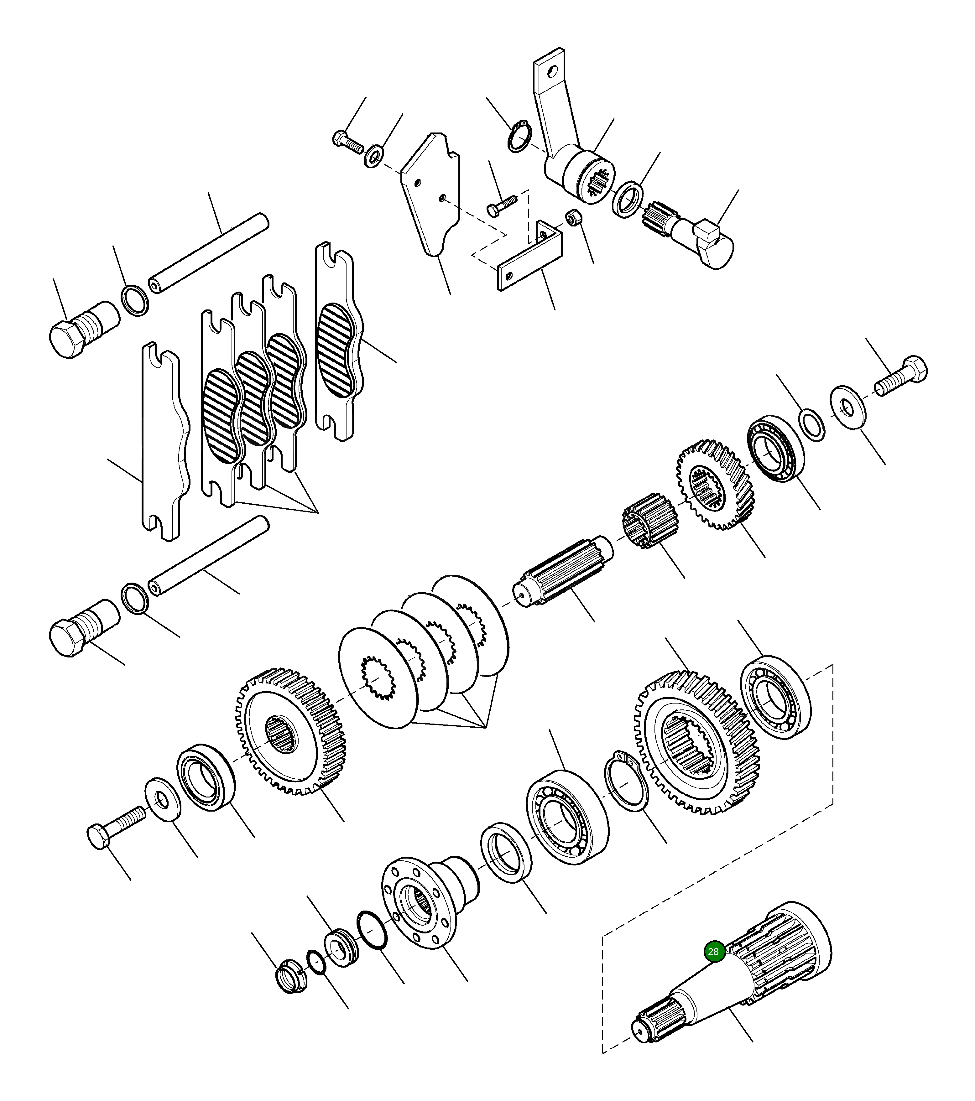 Кольцо 802250072 Komatsu