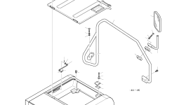 Крышка 621-01877A Komatsu