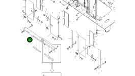 Крышка 21T-54-31662 Komatsu