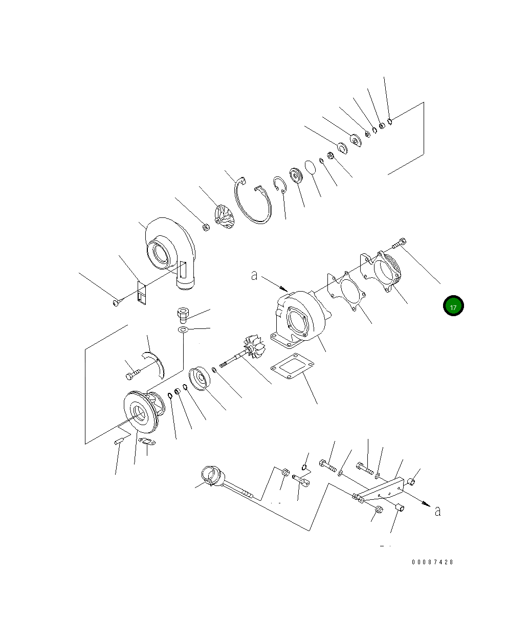 Болт 6743-82-8130 Komatsu