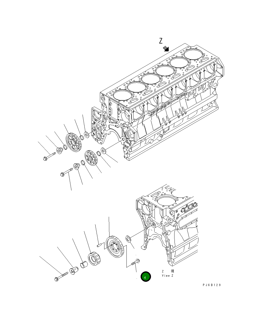 Болт 01437-01230 Komatsu