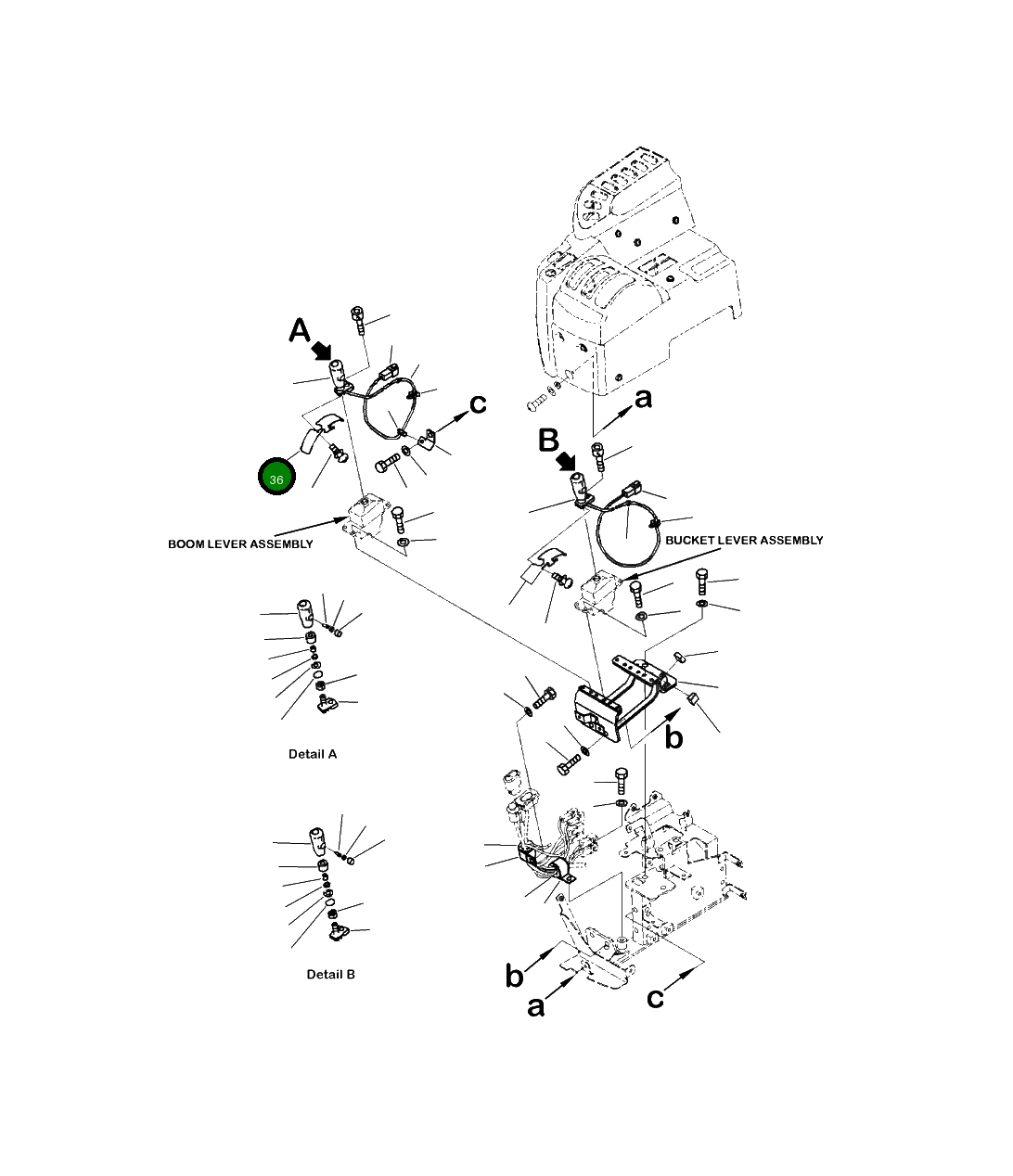 Крышка 423-43-58650 Komatsu