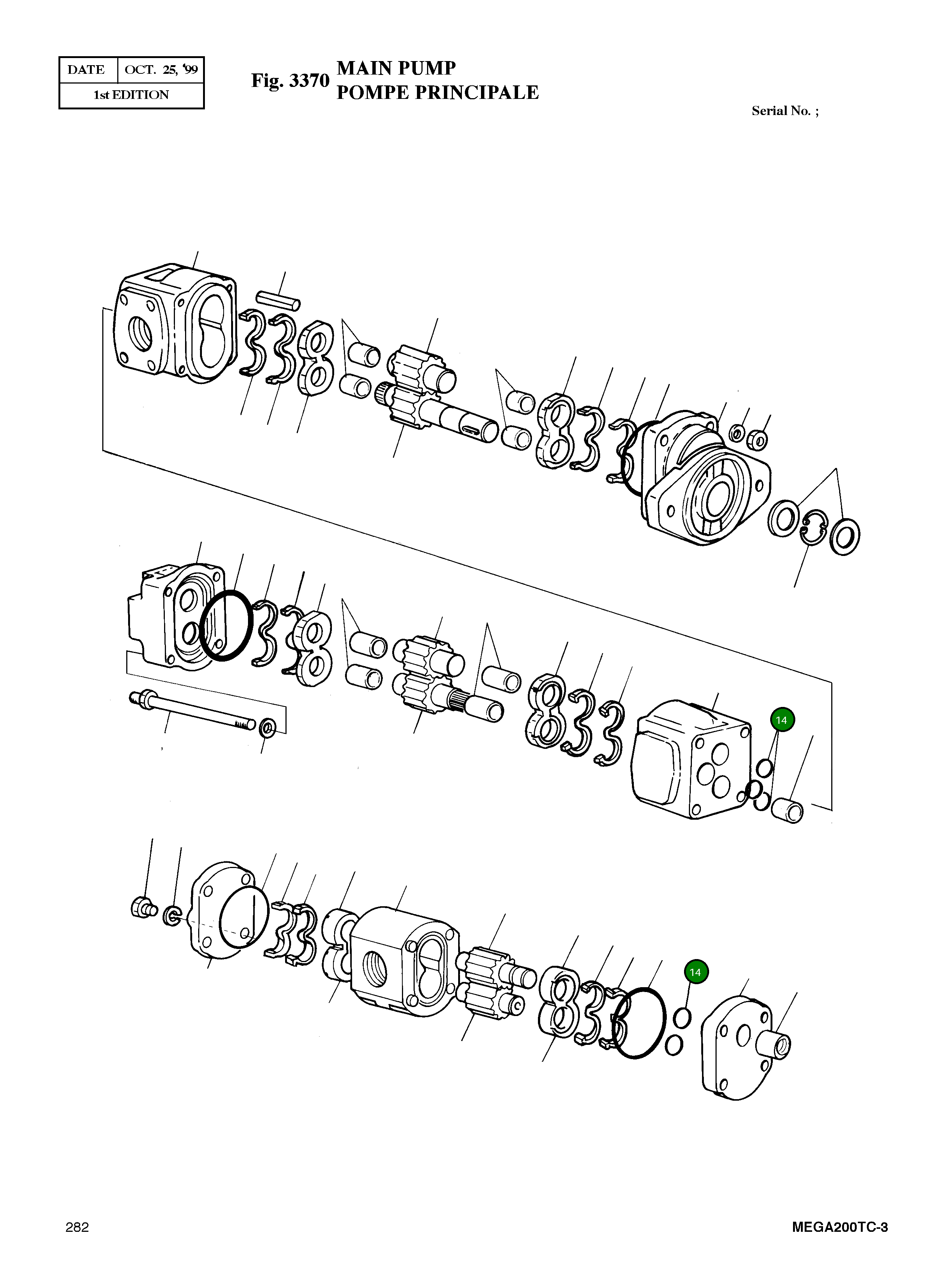Кольцо уплотнительное (O-Ring) 9313-024-00W Komatsu