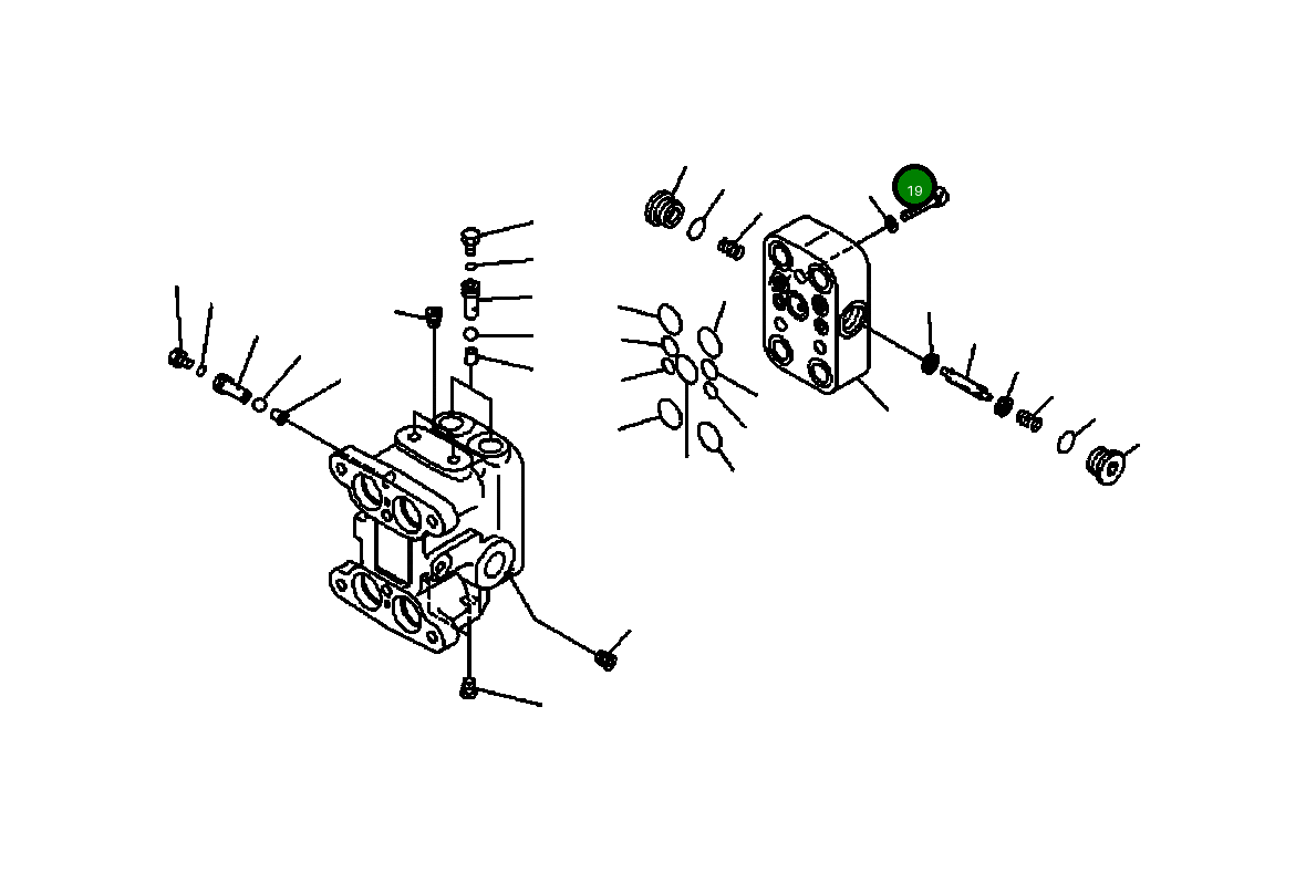 Болт 01235-60835 Komatsu