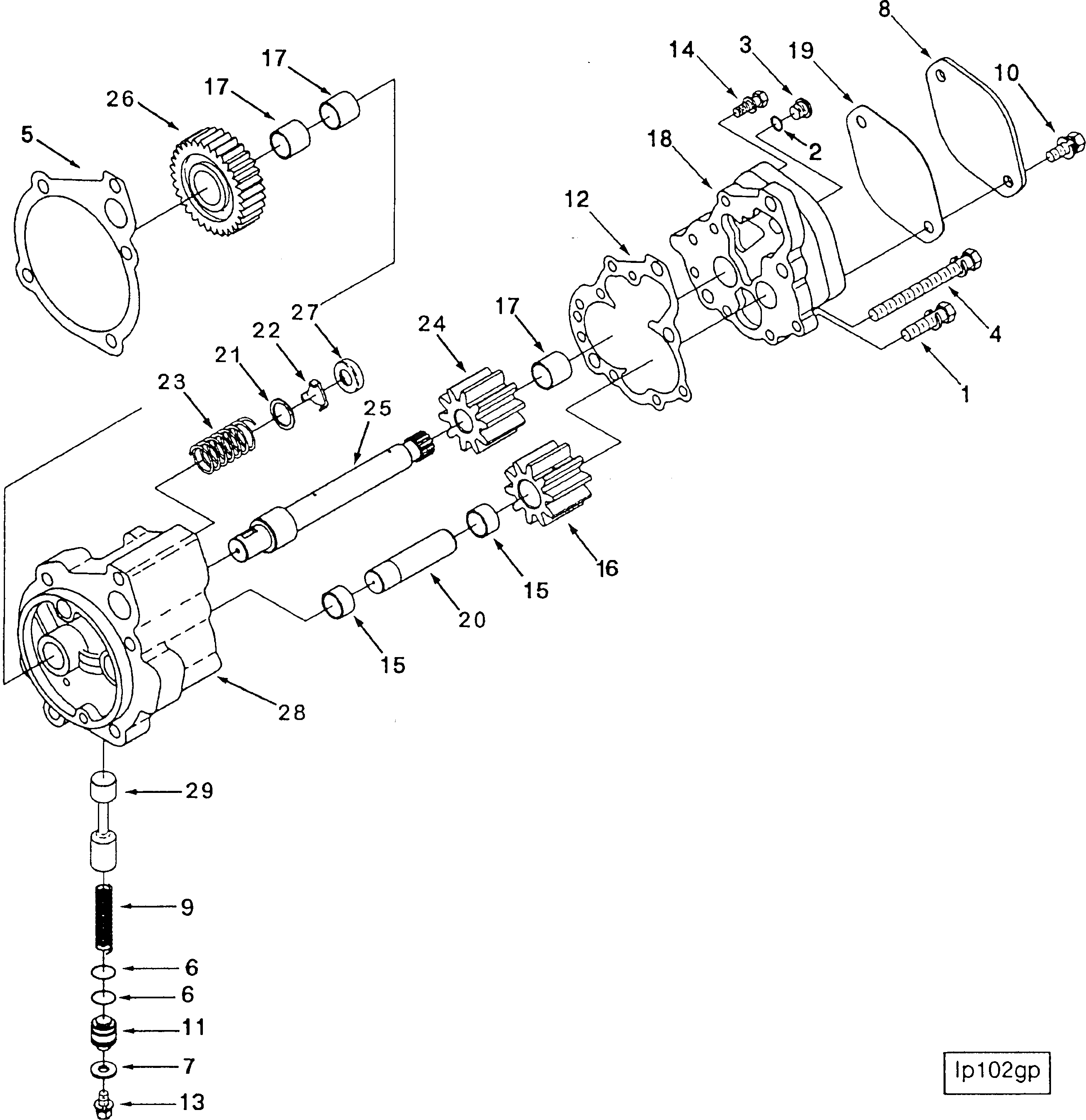 Болт CU3022590 Komatsu