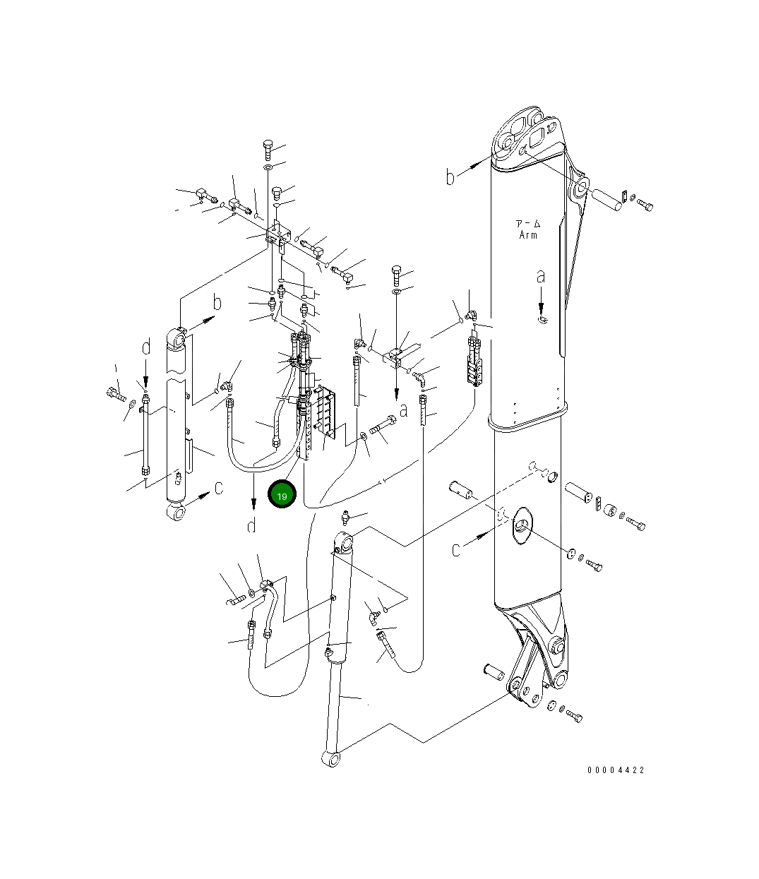 Крышка 21W-957-2690 Komatsu
