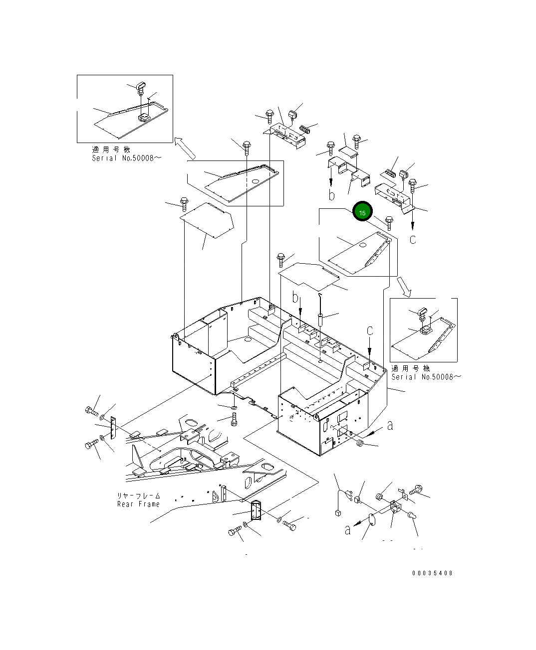 Болт 01435-01220 Komatsu