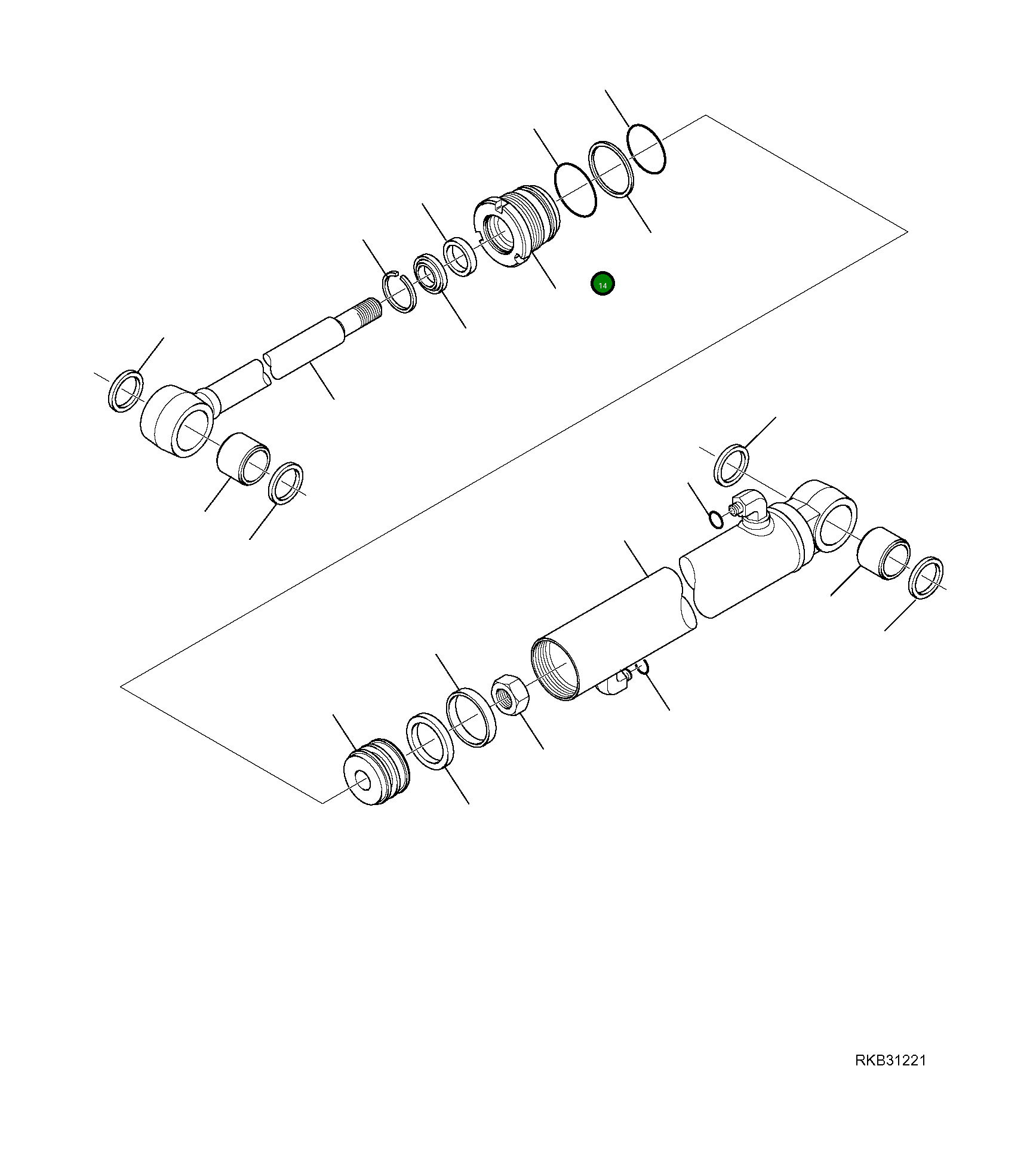 Кольцо уплотнительное (O-Ring) 855051830  Komatsu