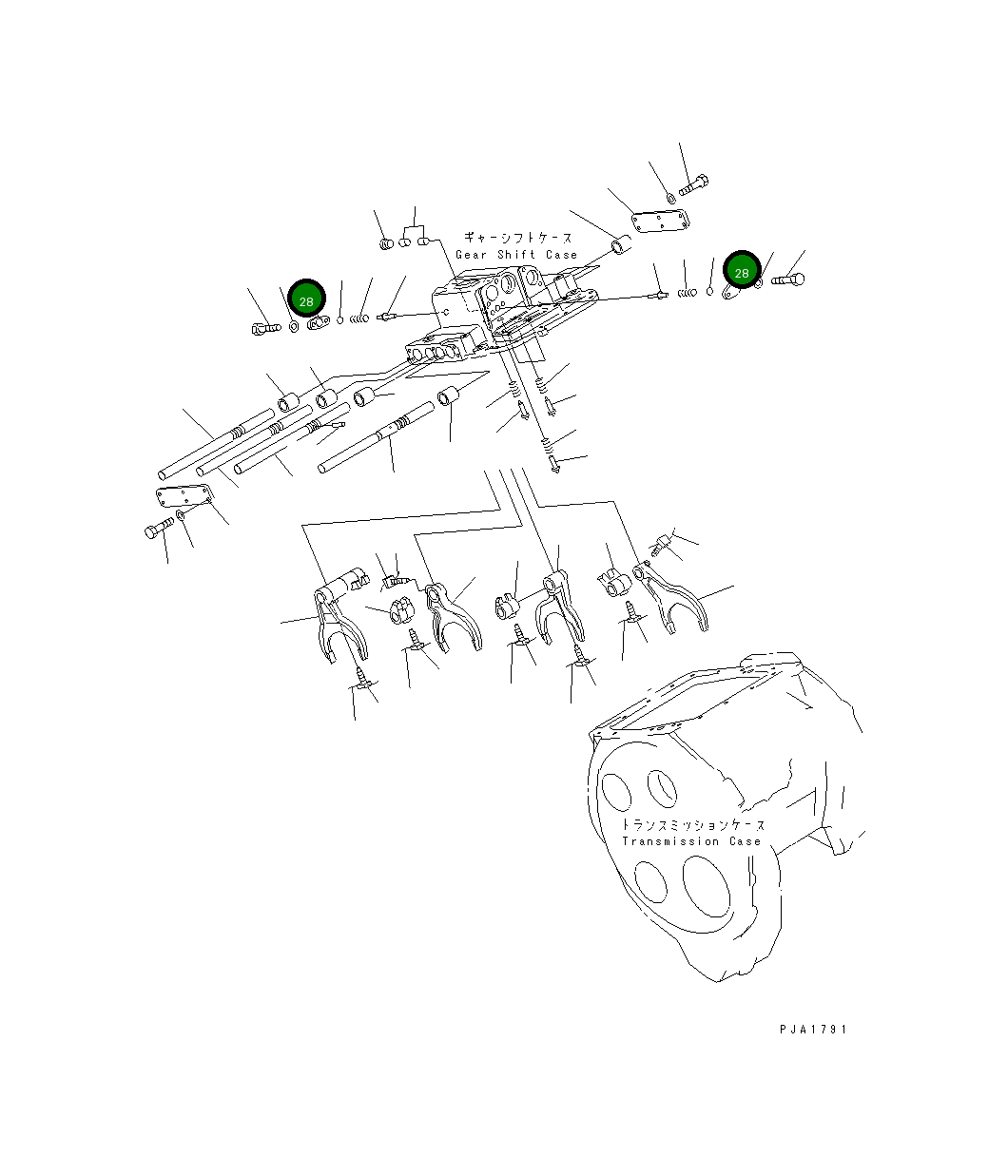 Крышка 14X-14-11561 Komatsu