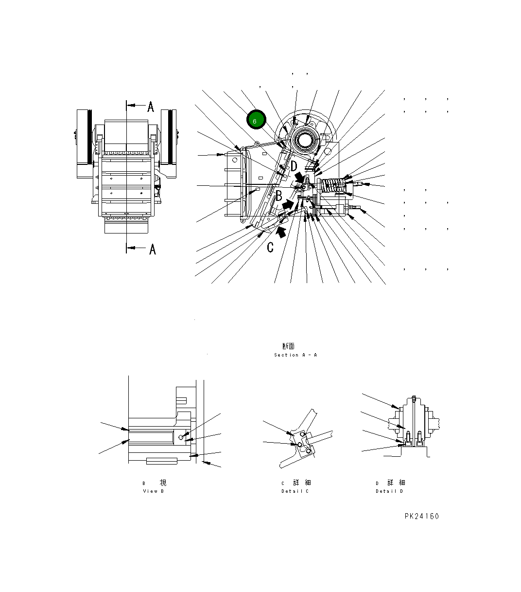 Болт KHJC-68815-27 Komatsu